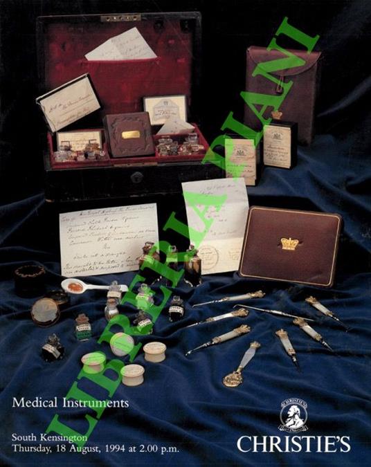 Medical Instruments. 1994 - copertina
