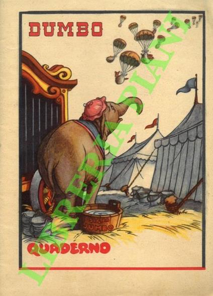 Quaderno Dumbo - Walt Disney - copertina