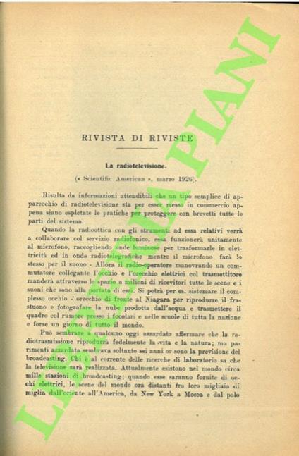 radiotelevisione - copertina