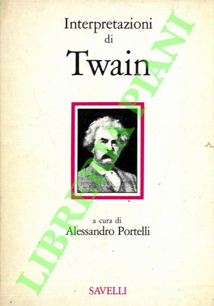 Interpretazioni di Twain - Alessandro Portelli - copertina