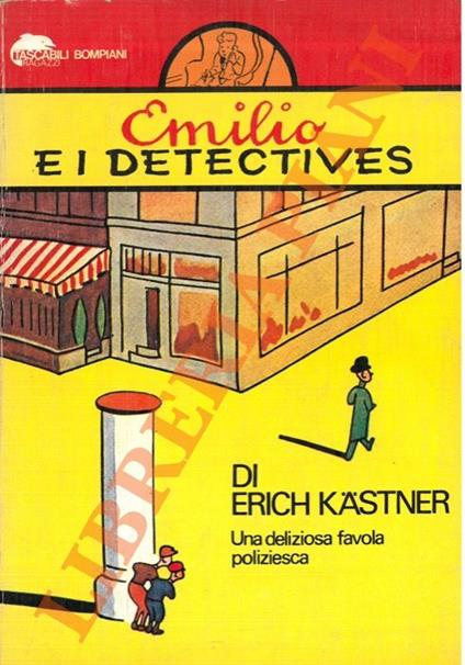 Emilio e i detectives - Erich Kästner - copertina