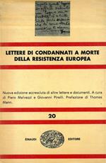 Lettere di condannati a morte della resistenza europea