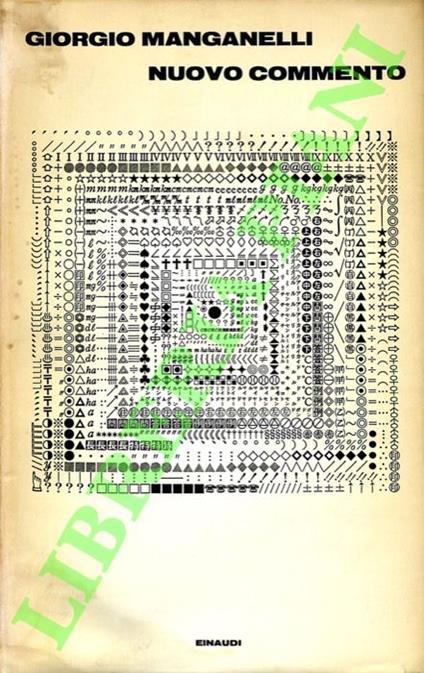 Nuovo commento. - Giorgio Manganelli - copertina