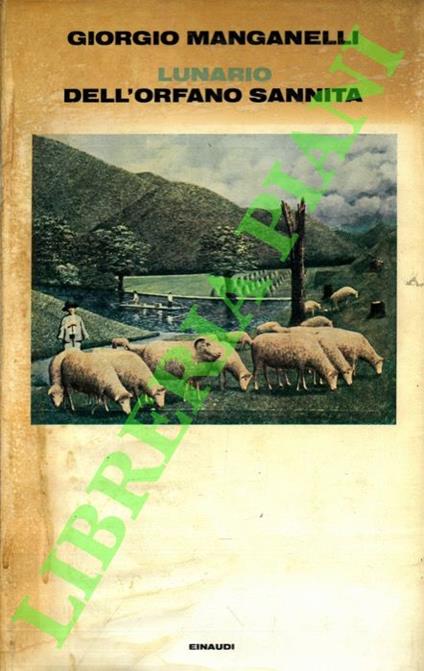 Lunario dell'orfano sannita - Giorgio Manganelli - copertina