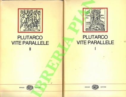 Le vite parallele - Plutarco - copertina