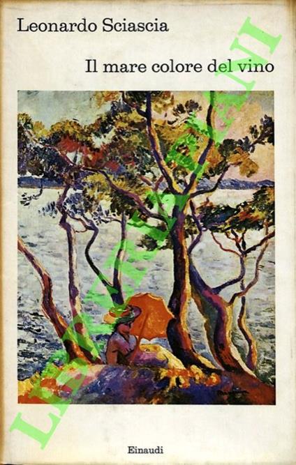 Il mare color del vino - Leonardo Sciascia - copertina