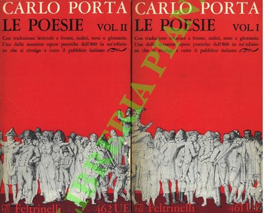 Le poesie - Carlo Porta - copertina