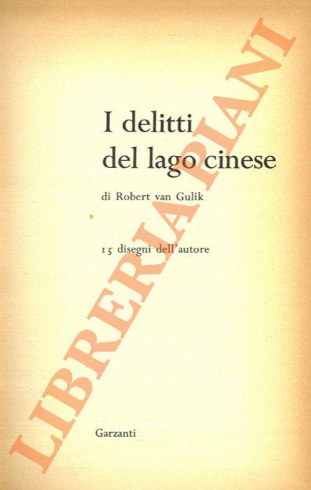I delitti del lago cinese - Robert Van Gulik - copertina