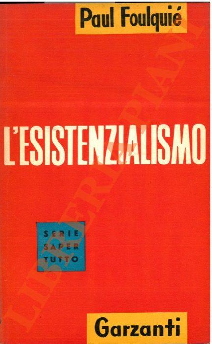 L' esistenzialismo - copertina