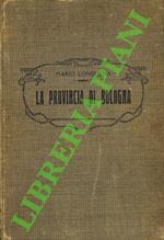 provincia di Bologna. Geografia fisica ed economica