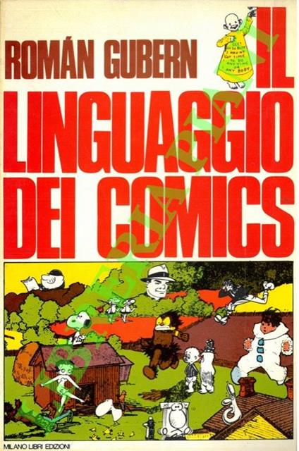 Il linguaggio dei Comics - Román Gubern - copertina
