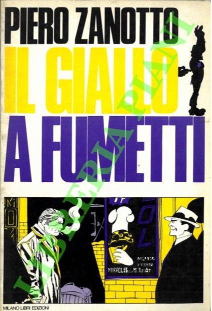 Il giallo a fumetti - Piero Zanotto - copertina