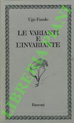 Le varianti e l'invariante