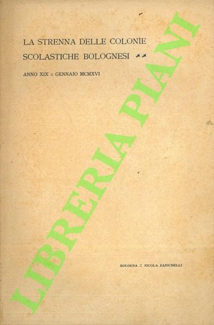canzone “Al primo caduto”. Saggio con alcune preghiere di un giovinetto italiano - Luigi Orsini - copertina