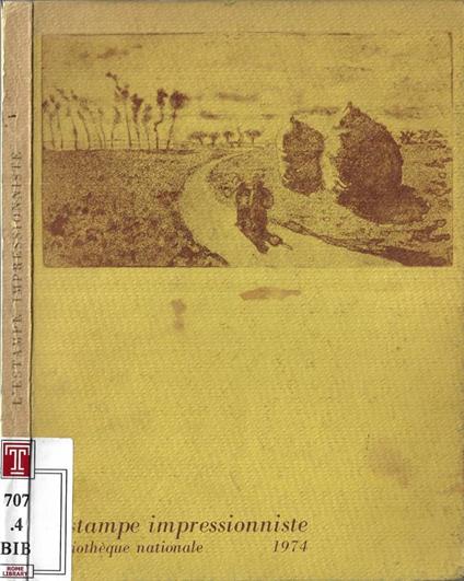 L' estampe impressionniste - copertina