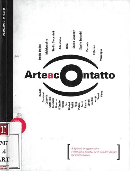 Arte a contatto - copertina