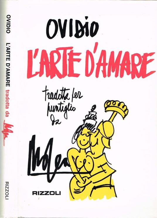 L' arte d'amare - P. Nasone Ovidio - copertina