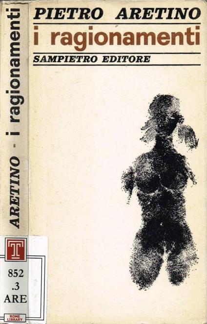 I ragionamenti - Pietro Aretino - copertina