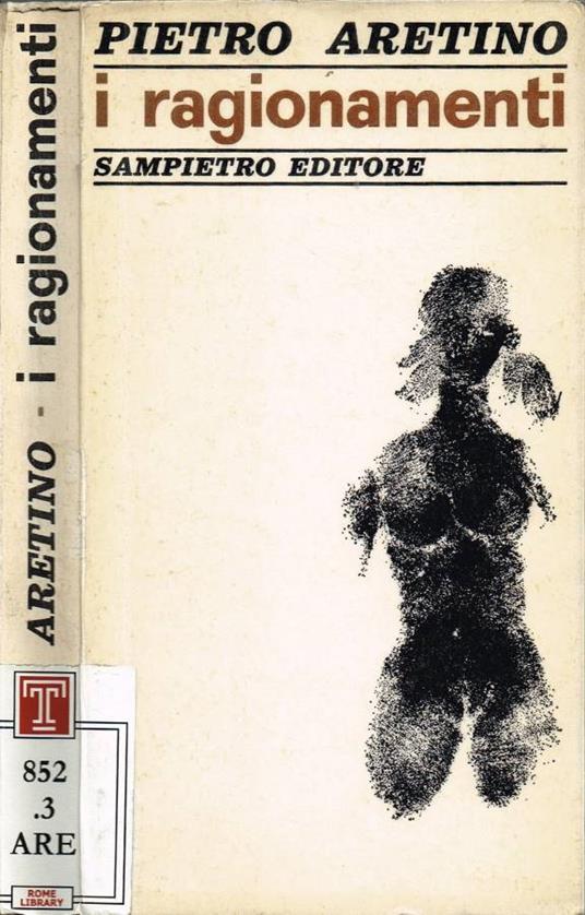 I ragionamenti - Pietro Aretino - copertina
