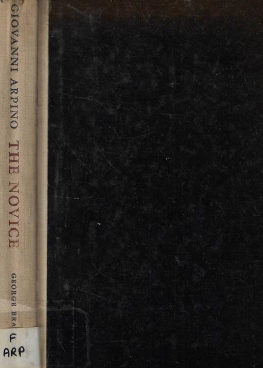 The novice - Giovanni Arpino - copertina