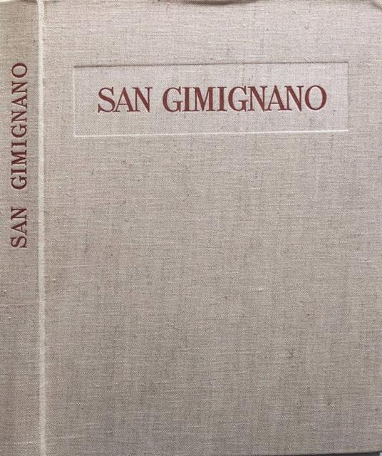 San Gimignano - Giovanni Cecchini - copertina