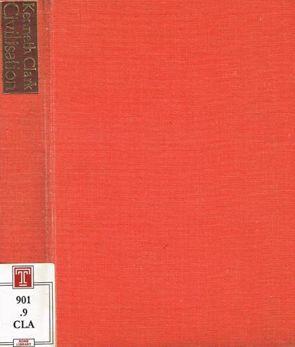 Civilisation - Kenneth Clark - copertina