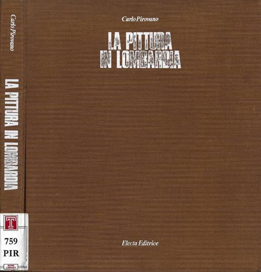 La pittura in Lombardia - Carlo Pirovano - copertina