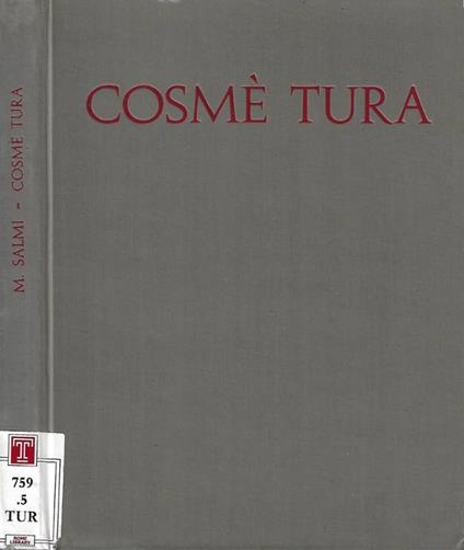 Cosmè Tura - Mario Salmi - copertina
