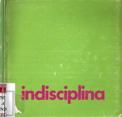 Indisciplina - Barbara Tosi - copertina