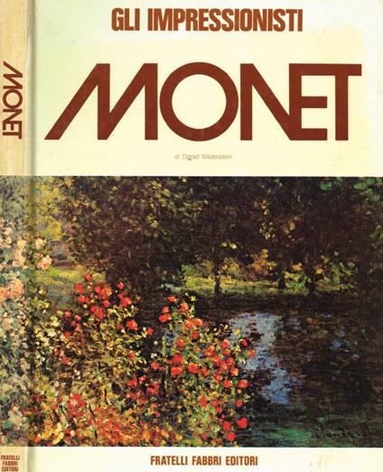Claude Monet - Daniel Wildenstein - copertina