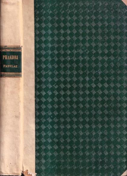 Phaedri Fabulae quae exstant omnes - Fedro - copertina