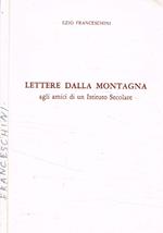 Lettere dalla montagna agli amici di un Istituto Secolare