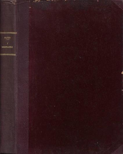 I Miserabili - Victor Hugo - copertina