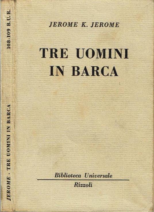 Tre uomini in barca - Jerome K. Jerome - copertina