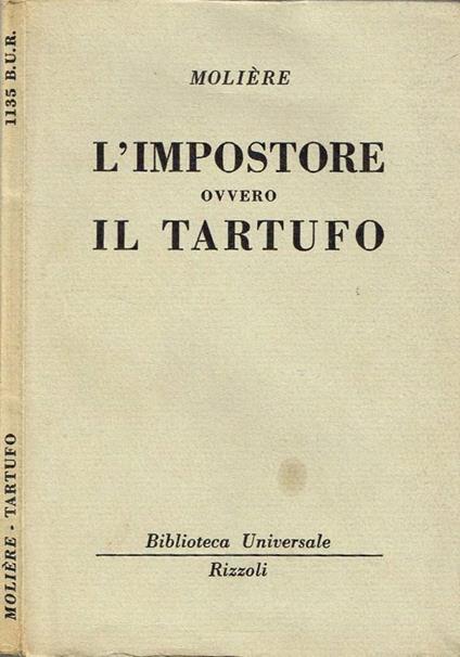 L' impostore ovvero Il tartufo - Molière - copertina
