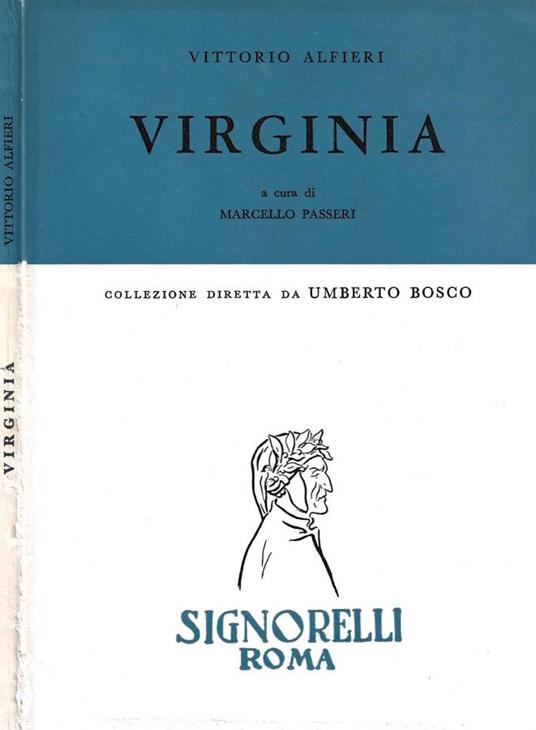 Virginia - Vittorio Alfieri - copertina