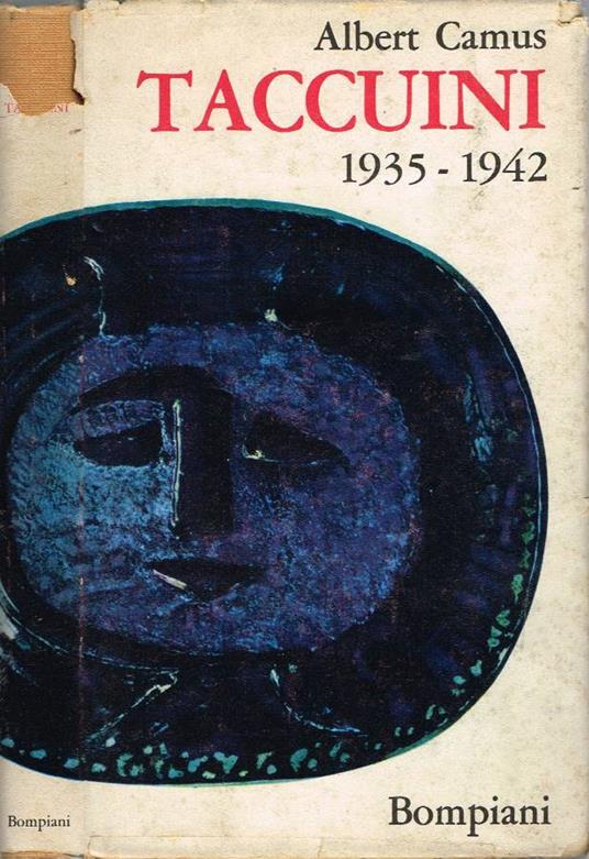 Taccuini - Albert Camus - copertina