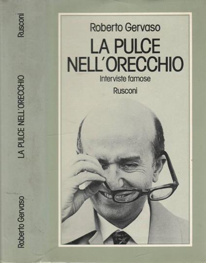 La pulce nell'orecchio - Roberto Gervaso - copertina