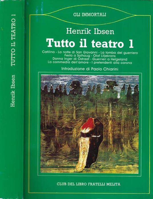 Tutto il teatro 1 - Henrik Ibsen - copertina