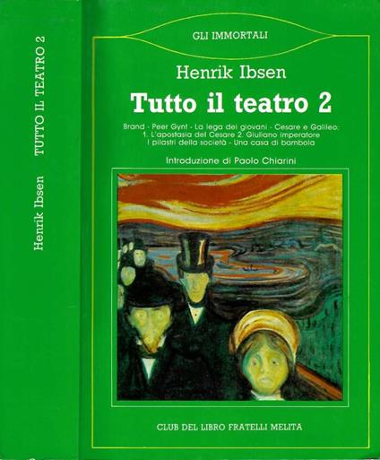 Tutto il teatro - Henrik Ibsen - copertina