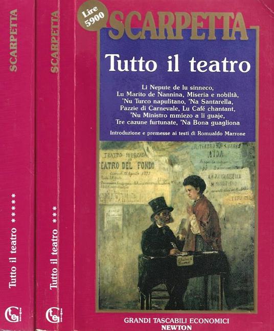 Tutto il teatro - Eduardo Scarpetta - copertina