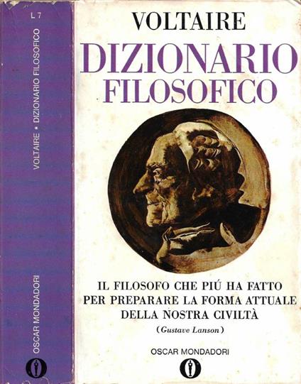 Dizionario filosofico - Voltaire - copertina