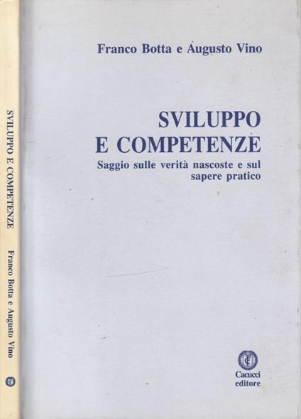 Sviluppo e competenze - Franco Botta - copertina
