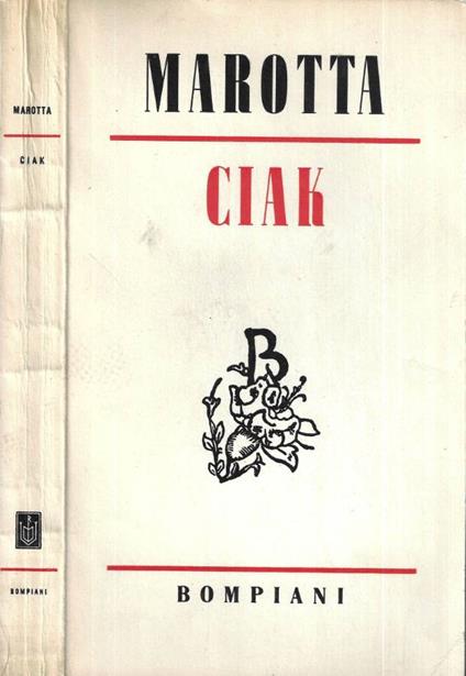 Ciak - Giuseppe Marotta - copertina