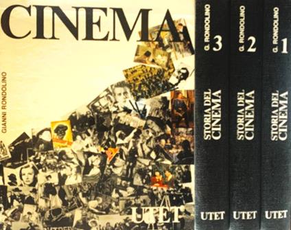 Storia del cinema 3voll - Gianni Rondolino - copertina