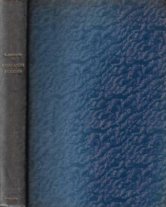 L' Orlando Furioso - Ludovico Ariosto - copertina