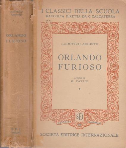Orlando furioso - Ludovico Ariosto - copertina