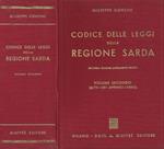 Codice delle leggi della Regione Sarda. Volume secondo (731-1587 - Appendici e Indici)