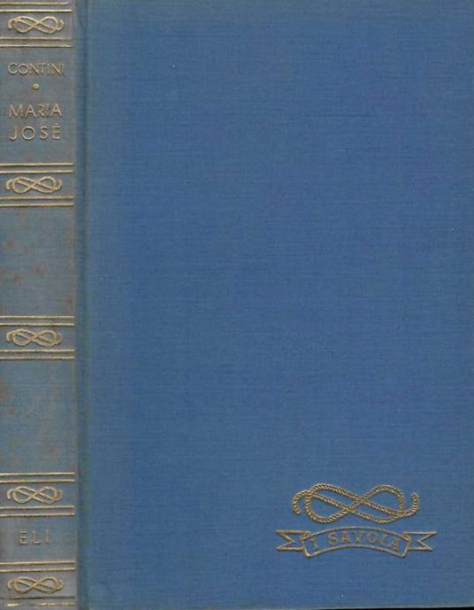 Maria Josè - Mila Contini - copertina