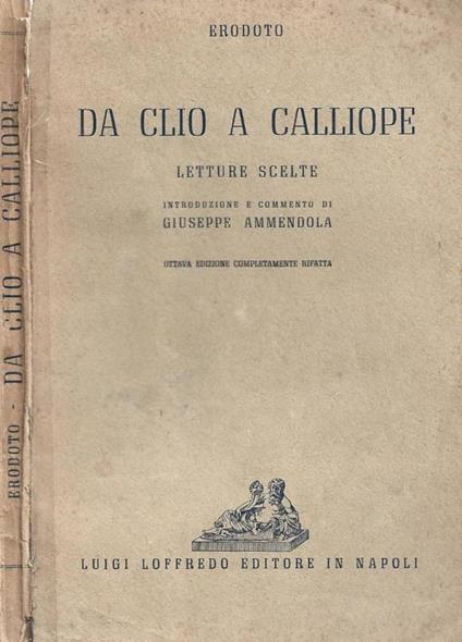 Le nove Muse - Erodoto - copertina